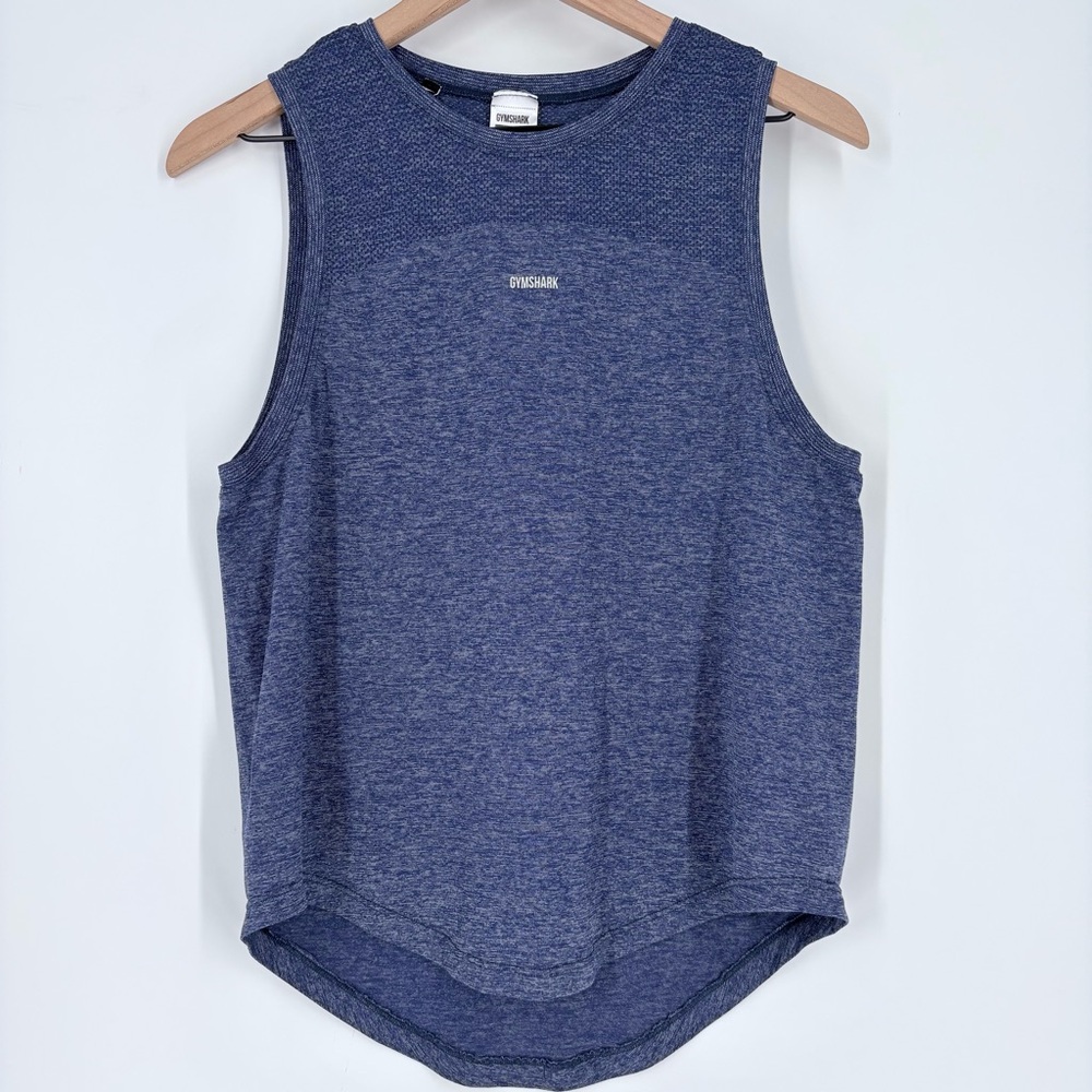 Gymshark Blue Navy Flex Tank